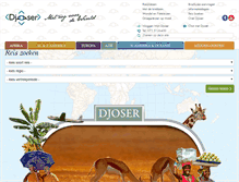 Tablet Screenshot of djoser.nl